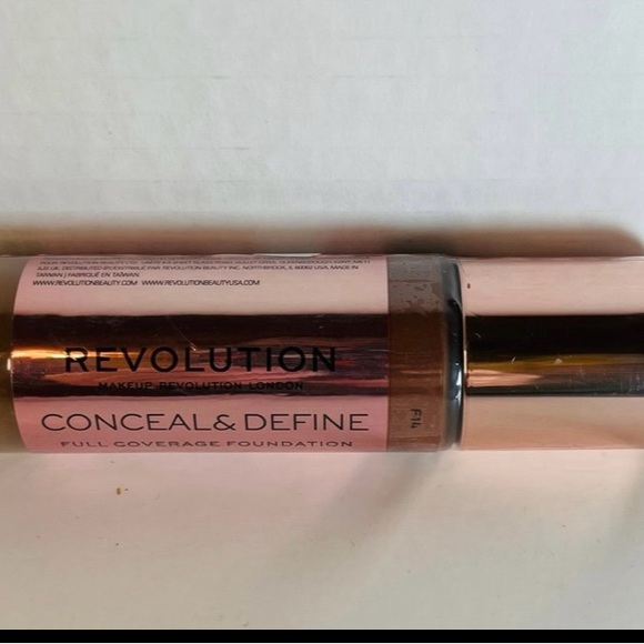 Revolution Makeup F14 Conceal $ Define Full Coverage Foundation .8oz - Picture 1 of 1